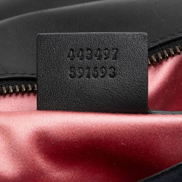 Gucci Matelasse Velvet GG Marmont Small Flap Shoulder Bag - Picture 6 of 15